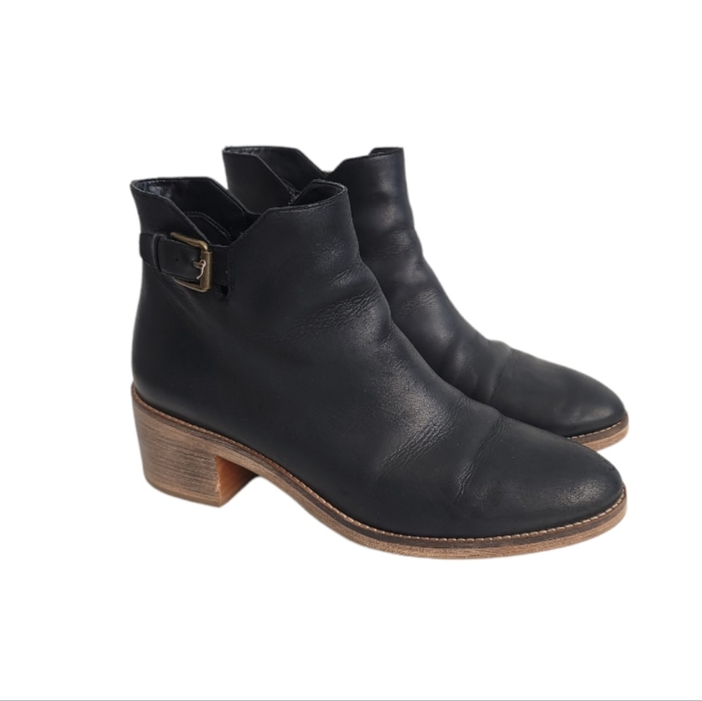 Cole Haan Harrington Grand Buckle Ankle Boots Booties